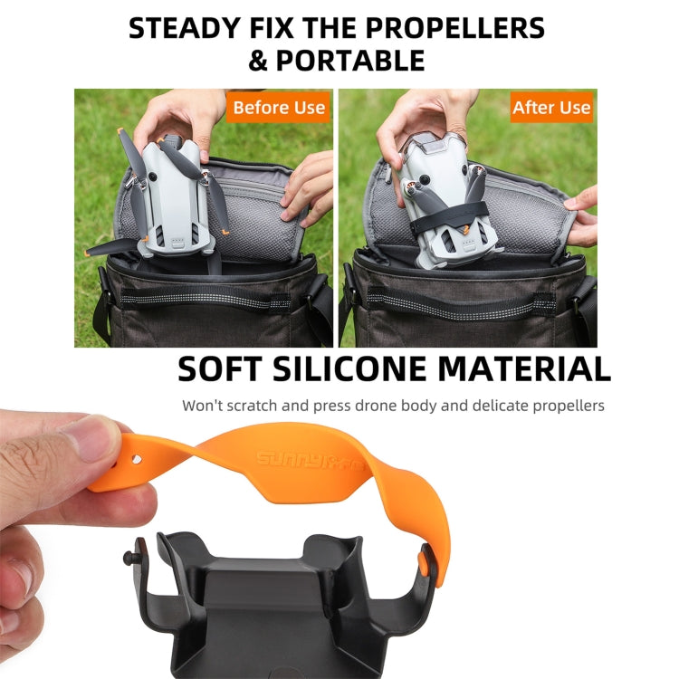 Soporte de cuchilla Sunnylife SJ711 Protector de fijación de hélice fija para DJI Mini 4 Pro (naranja) — imagen 7