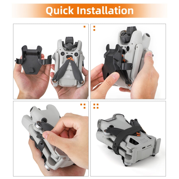 Soporte de cuchilla Sunnylife SJ711 Protector de fijación de hélice fija para DJI Mini 4 Pro (naranja) — imagen 10
