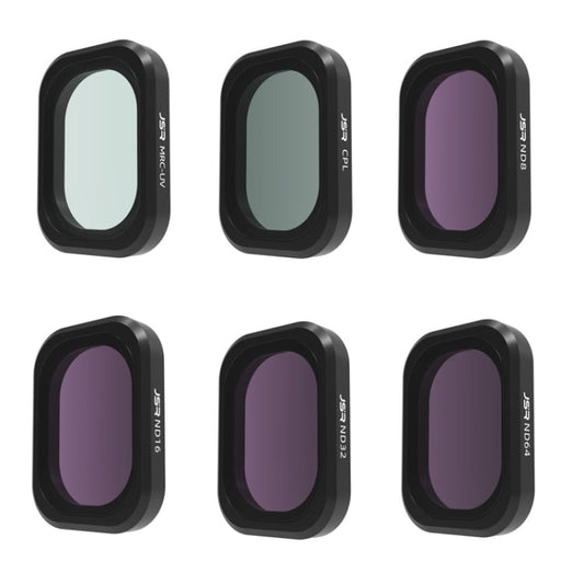 Filtro de lente de cámara Para JSR CB Serie, filtro: 6 en 1 UV CPL ND8-64 para DJI Osmo Pocket 3