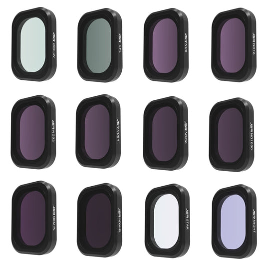 Filtro de lente de cámara Para JSR CB Serie, filtro: 12 en 1 UV CPL ND/PL STAR NIGHT para DJI Osmo Pocket 3