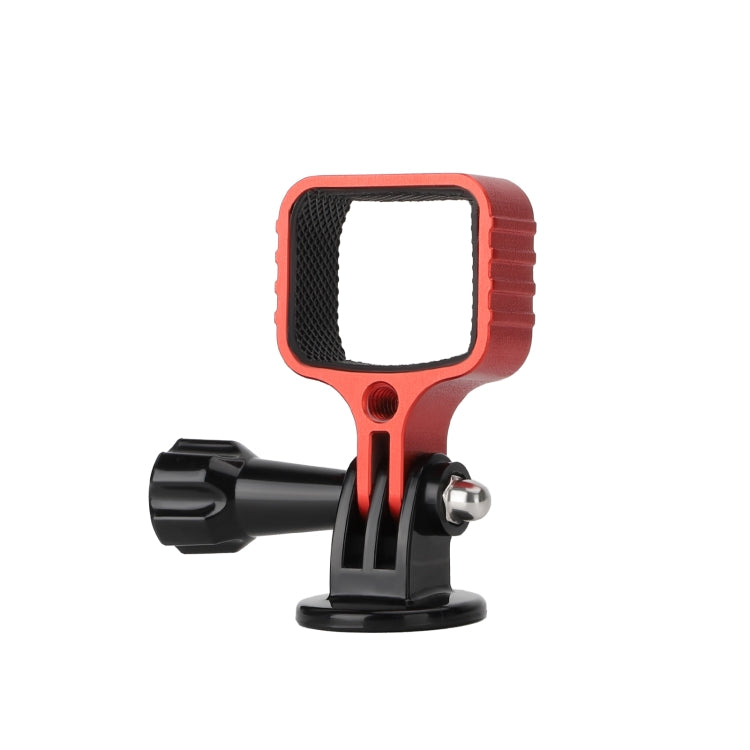 Soporte de expansión de metal Soporte de marco adaptador con tornillo para DJI Osmo Pocket 3 (rojo)