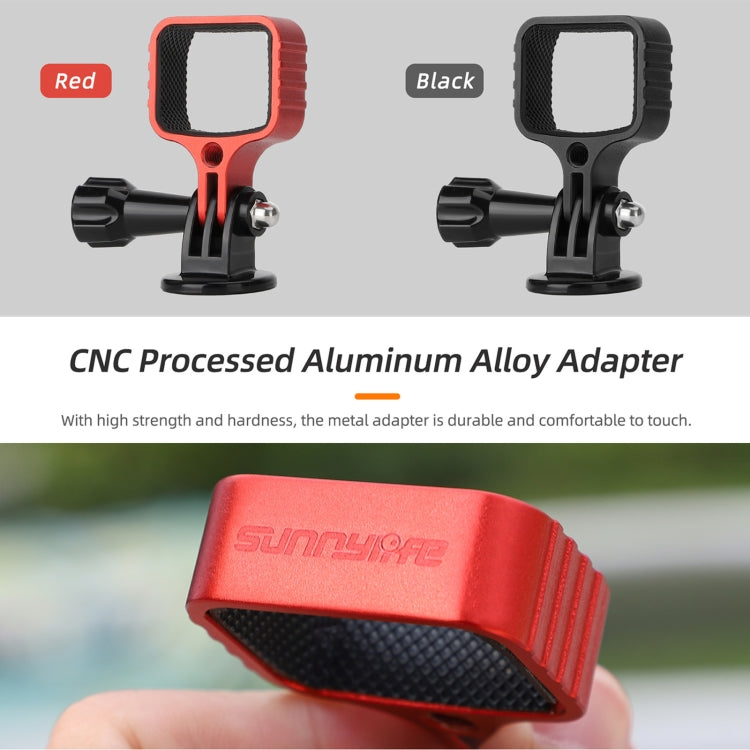 Soporte de expansión de metal Soporte de marco adaptador con tornillo para DJI Osmo Pocket 3 (negro) — imagen 4