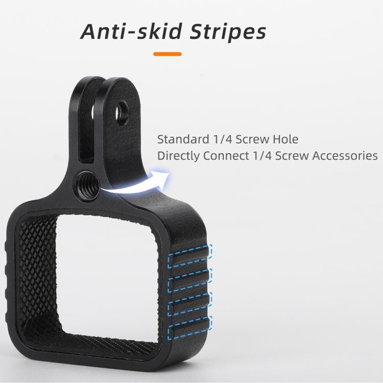 Soporte de expansión de metal Soporte de marco adaptador con tornillo para DJI Osmo Pocket 3 (rojo) — imagen 6