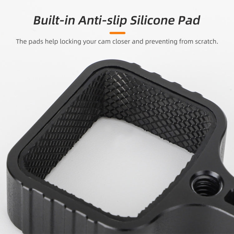 Soporte de expansión de metal Soporte de marco adaptador con tornillo para DJI Osmo Pocket 3 (negro) — imagen 7
