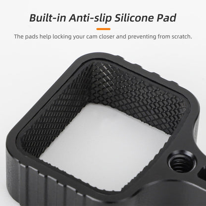 Soporte de expansión de metal Soporte de marco adaptador con tornillo para DJI Osmo Pocket 3 (rojo) — imagen 7