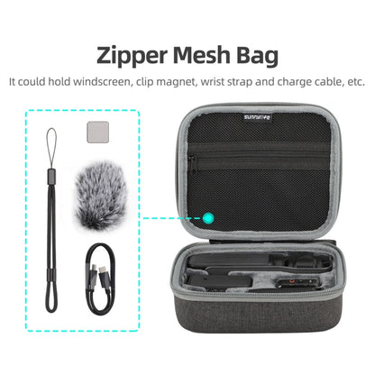 Bolsa Sunnylife caja de almacenamiento conjunto completo para DJI Mic 2 / Osmo Pocket 3 para DJI DJI Mic 2, DJI Osmo Pocket…