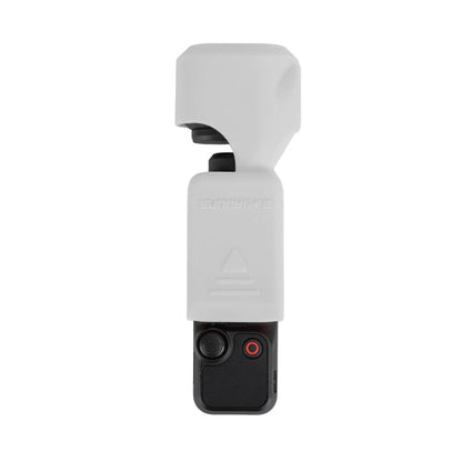 Funda Sunnylife OP3-BHT746 protectora de silicona para DJI Osmo Pocket 3 (gris blanco)