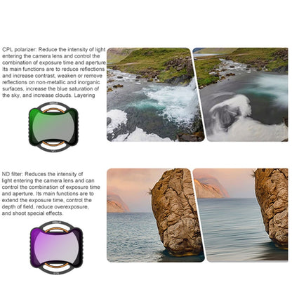 Filtro de lente de dron Para STARTRC, lente: CPL ND8/16/32/64/256 para DJI Avata 2 — imagen 6