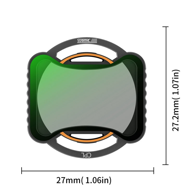 Filtro de lente de dron Para STARTRC, lente: CPL ND8/16/32/64/256 para DJI Avata 2 — imagen 7