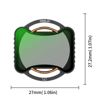 Filtro de lente de dron Para STARTRC, lente: CPL ND8/16/32/64/256 para DJI Avata 2 — imagen 7
