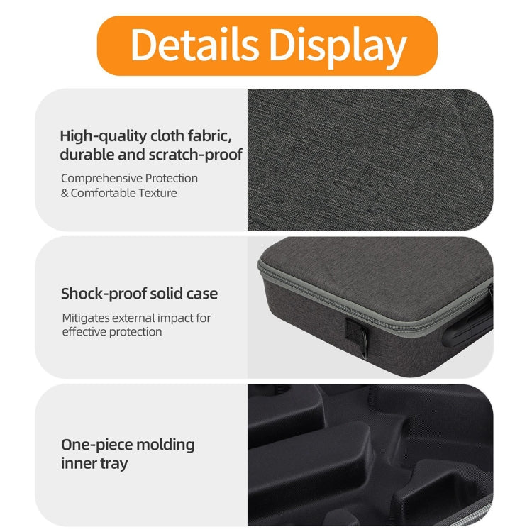 Estuche de almacenamiento Sunnylife Caja estuche para DJI RS 4 (Negro) — imagen 6
