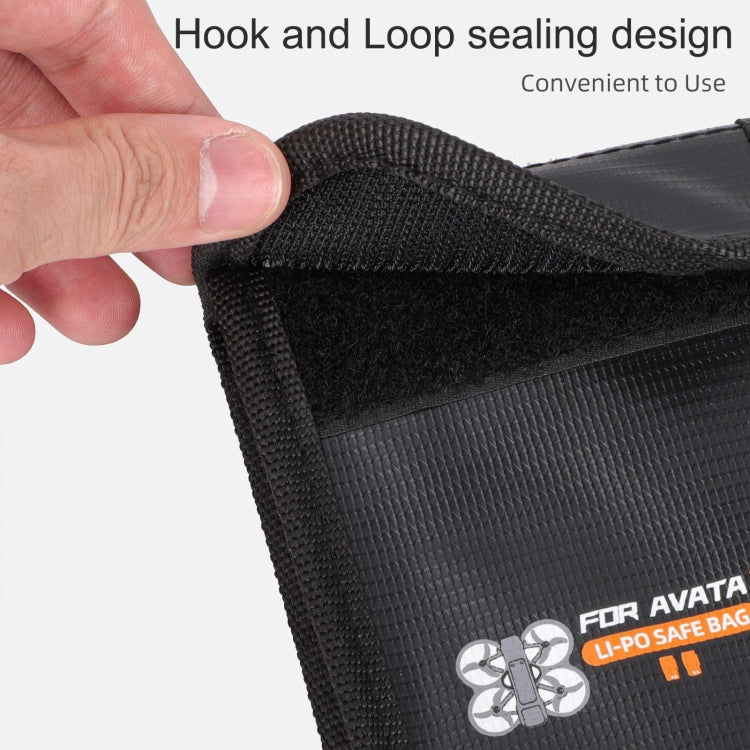 Batería Sunnylife bolsa segura a prueba de explosiones bolsa protectora Li-Po segura para DJI Avata 2 (para baterías de 2 pi…