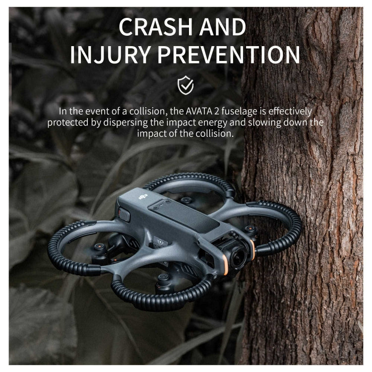 Hélice STARTRC TPU Protective Protector Anti-collision Ring Cubierta para DJI Avata 2 (Fluorescent Green) — imagen 6