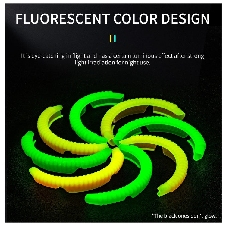 Hélice STARTRC TPU Protective Protector Anti-collision Ring Cubierta para DJI Avata 2 (Fluorescent Green) — imagen 7