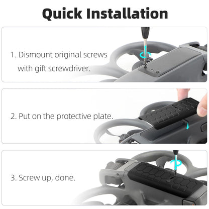 Cubierta protectora anticolisión para dron Sunnylife para DJI Avata 2 (roja) — imagen 7