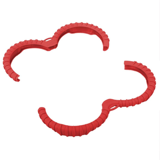 Cubierta Sunnylife Dron protectora anticolisión Anillo de hélice Rayas para DJI Avata 2 (rojo)