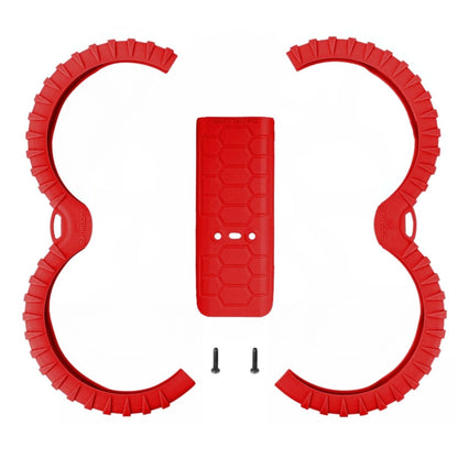 Kit de estuche Sunnylife Dron combinado de cubierta protectora anticolisión para DJI Avata 2 (rojo)