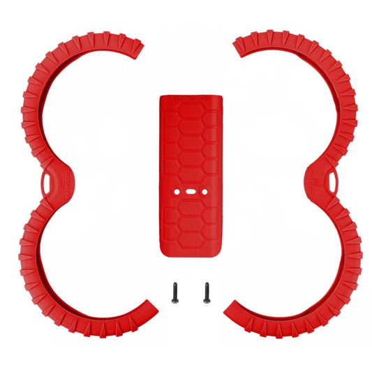 Kit de estuche Sunnylife Dron combinado de cubierta protectora anticolisión para DJI Avata 2 (rojo)