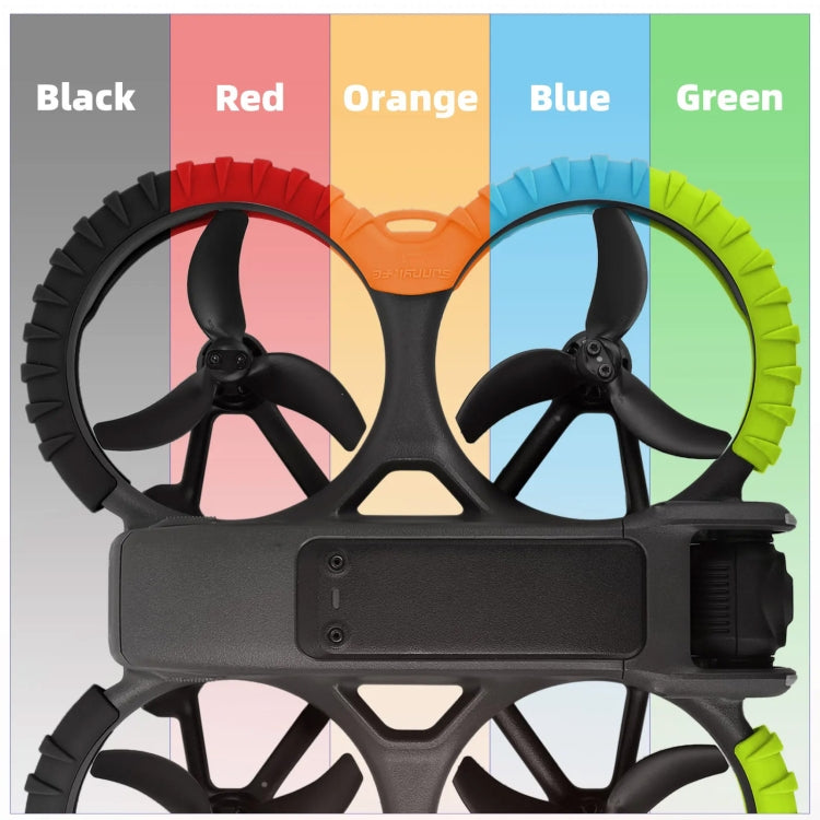 Kit de estuche Sunnylife Dron combinado de cubierta protectora anticolisión para DJI Avata 2 (azul) — imagen 3