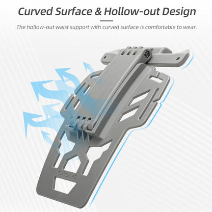 Soporte de cintura para control remoto RC Pro Sunnylife, correa para el pecho (gris) — imagen 8