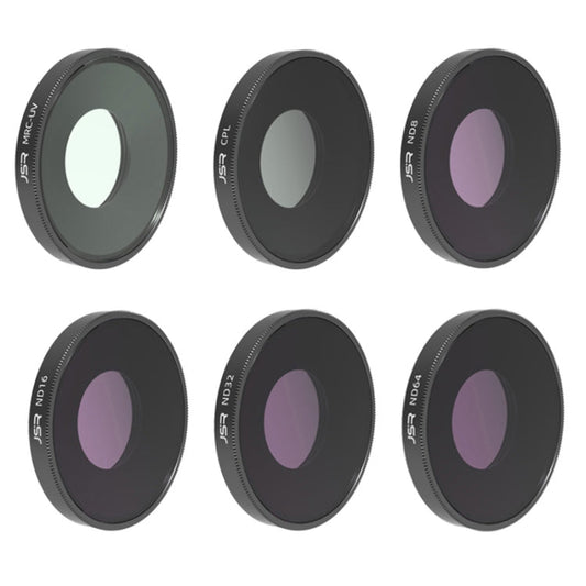 Filtro de lente de cámara Para roscado JUNESTAR, filtro: 6 en 1 ND8-64 UV CPL para DJI Osmo Action 4