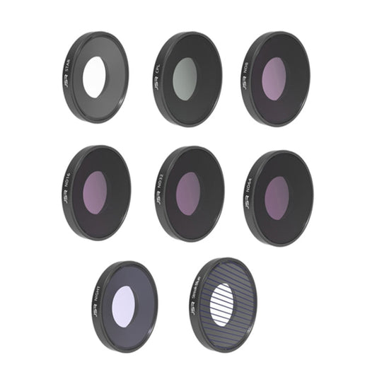 Filtro de lente de cámara Para con rosca JUNESTAR, filtro: kit de realización de películas 8 en 1 para DJI Osmo Action 4