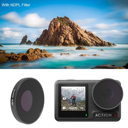 Filtro de lente de cámara Para roscado JUNESTAR, Filtro: ND64PL para DJI Osmo Action 4