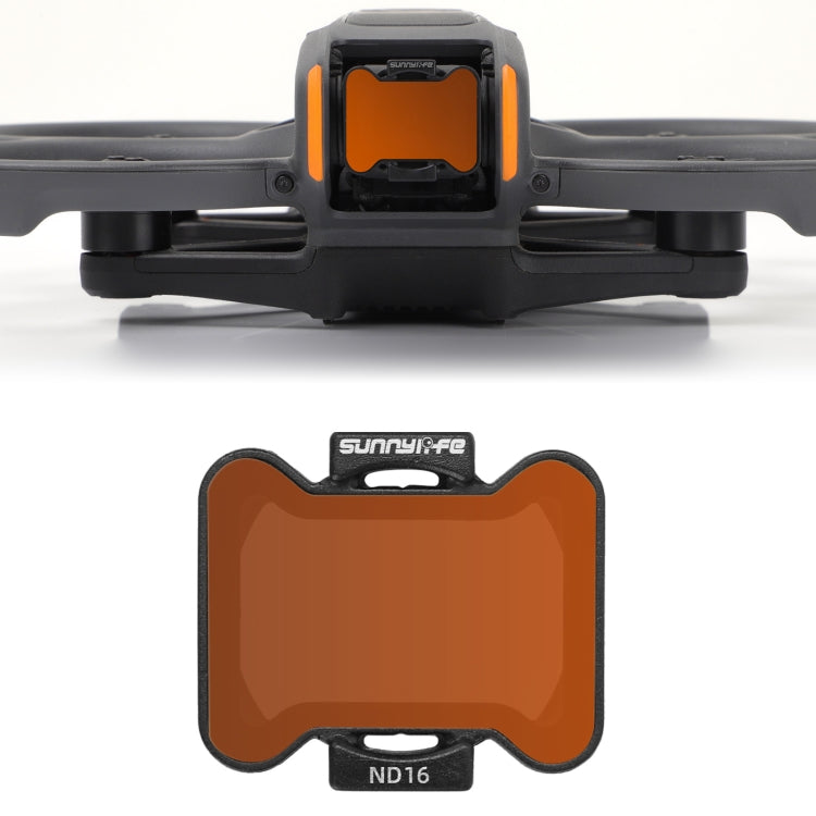 Filtro de lente de cámara Para Sunnylife, filtro: ND16 para DJI Avata 2