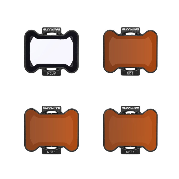 Filtro de lente para cámara Sunnylife, filtro: 4 en 1 MCUV ND8/16/32 para DJI Avata 2 — imagen 2