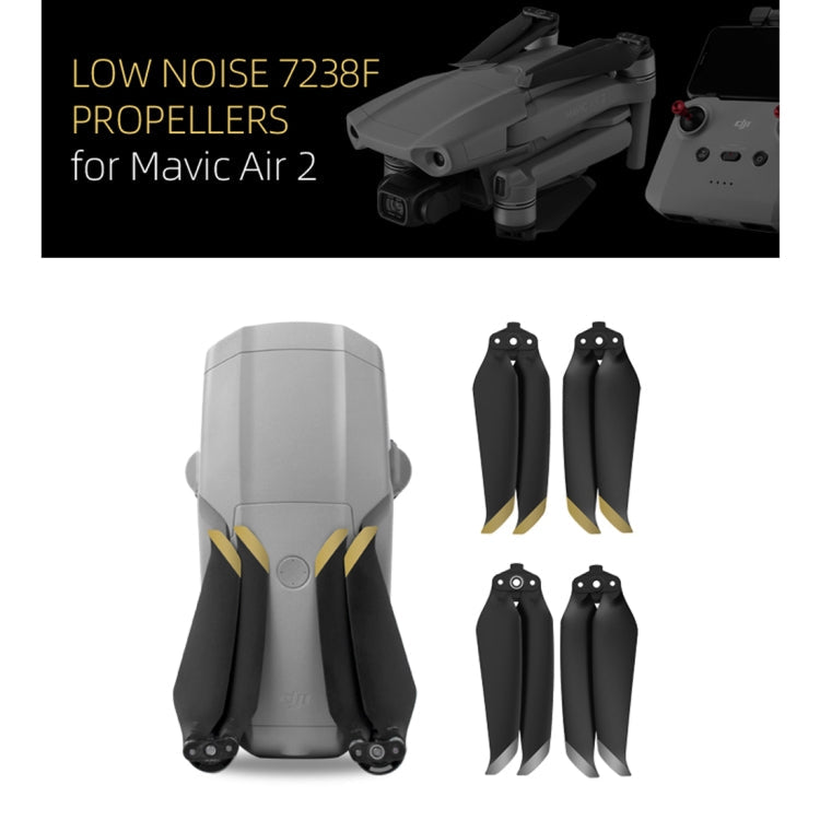 2 pares Sunnylife 7238F-2 para DJI Mavic Air 2 / Air 2S (Plata) para DJI DJI Mavic Air 2, DJI Air 2S — imagen 7