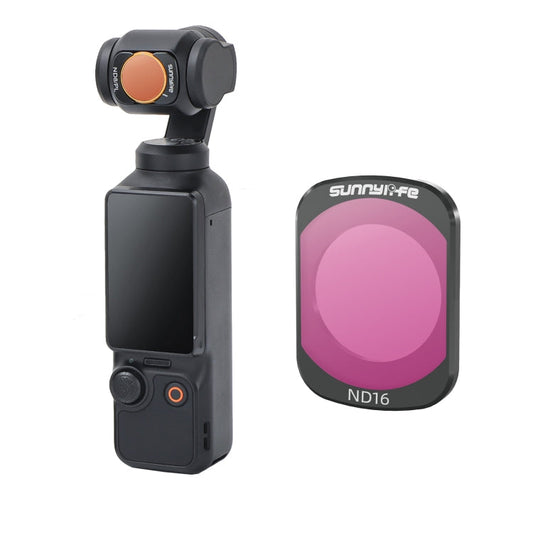 Filtro de lente para cámara Sunnylife, filtro ND16 para DJI Osmo Pocket 3