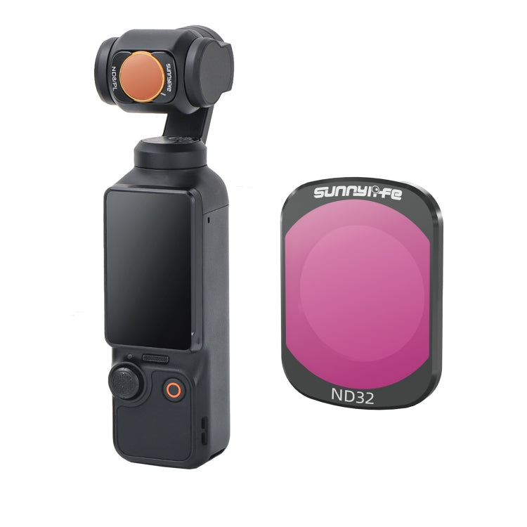 Filtro de lente para cámara Sunnylife, filtro ND32 para DJI Osmo Pocket 3
