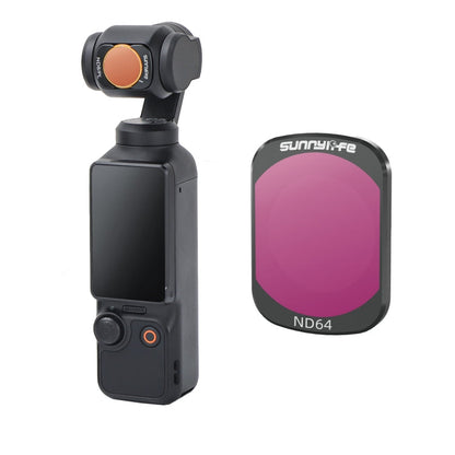Filtro de lente para cámara Sunnylife, filtro ND64 para DJI Osmo Pocket 3