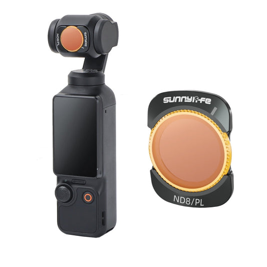 Filtro de lente para cámara Sunnylife, filtro: ND8PL para DJI Osmo Pocket 3