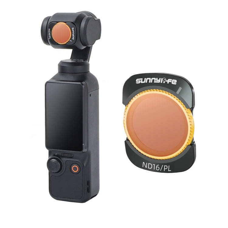Filtro de lente para cámara Sunnylife, filtro: ND16PL para DJI Osmo Pocket 3