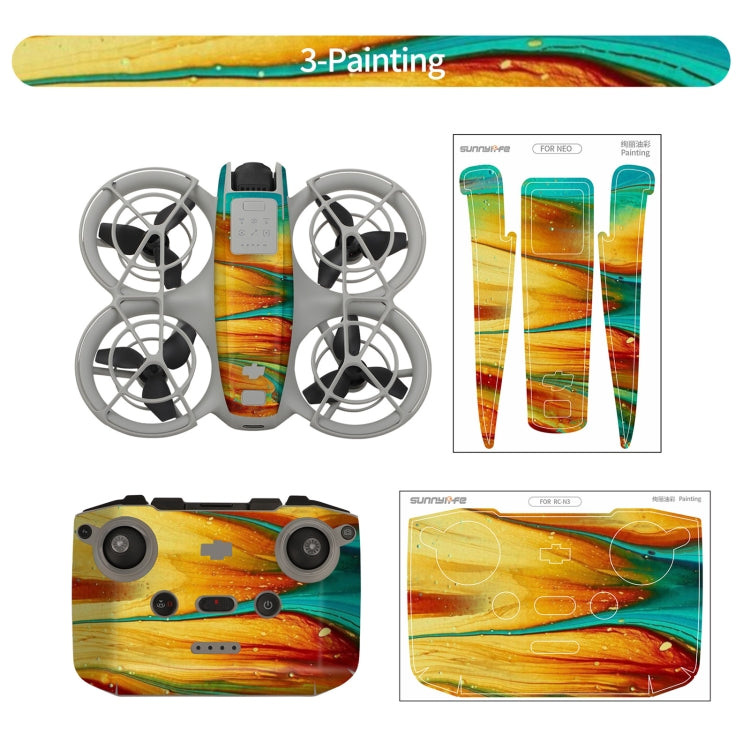 Adhesivo protector para control remoto del cuerpo del dron para DJI Neo (pintura) — imagen 3