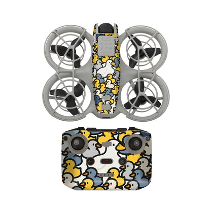 Pegatina protectora para el cuerpo del dron para DJI Neo (patos adorables)
