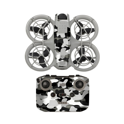 Adhesivo protector para el control remoto del cuerpo del dron para DJI Neo (camuflaje oscuro)