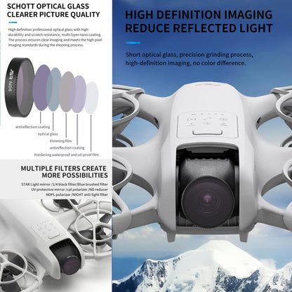 Filtro de lente para drones de la serie JSR KB, filtro: STAR para DJI Neo — imagen 4