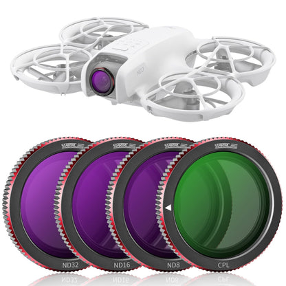 Filtro de lente para dron STARTRC, lente: CPL ND8/16/32 para DJI Neo