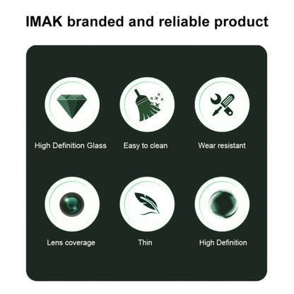 Set 2 PCS/ IMAK HD Película de lente de cámara trasera de vidrio para DJI Neo — imagen 5
