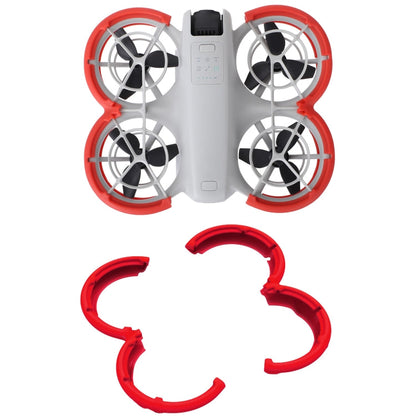 Cubierta protectora de anillo anticolisión para hélice Sunnylife para DJI Neo (roja)