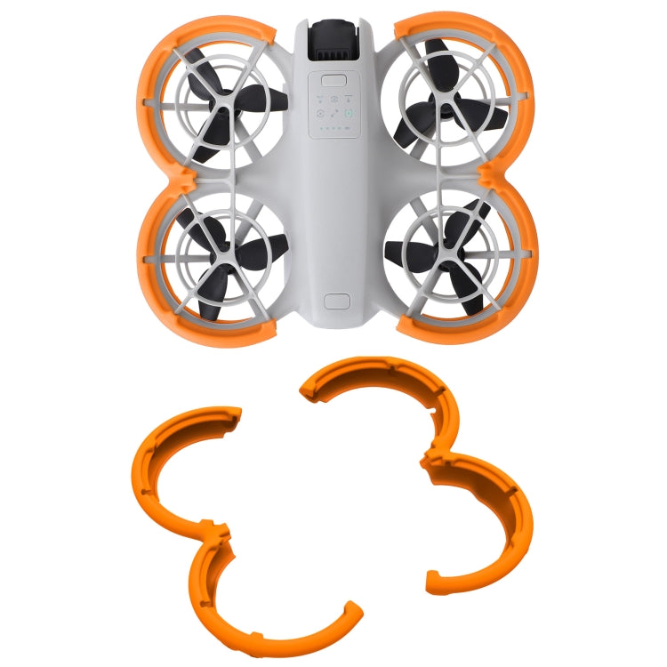 Cubierta protectora anticolisión para hélice de Sunnylife para DJI Neo (naranja)