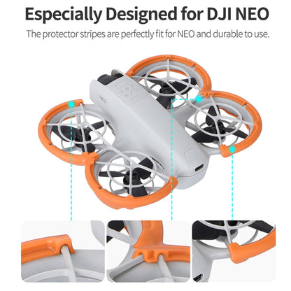 Cubierta protectora de anillo anticolisión para hélice Sunnylife para DJI Neo (negra) — imagen 8