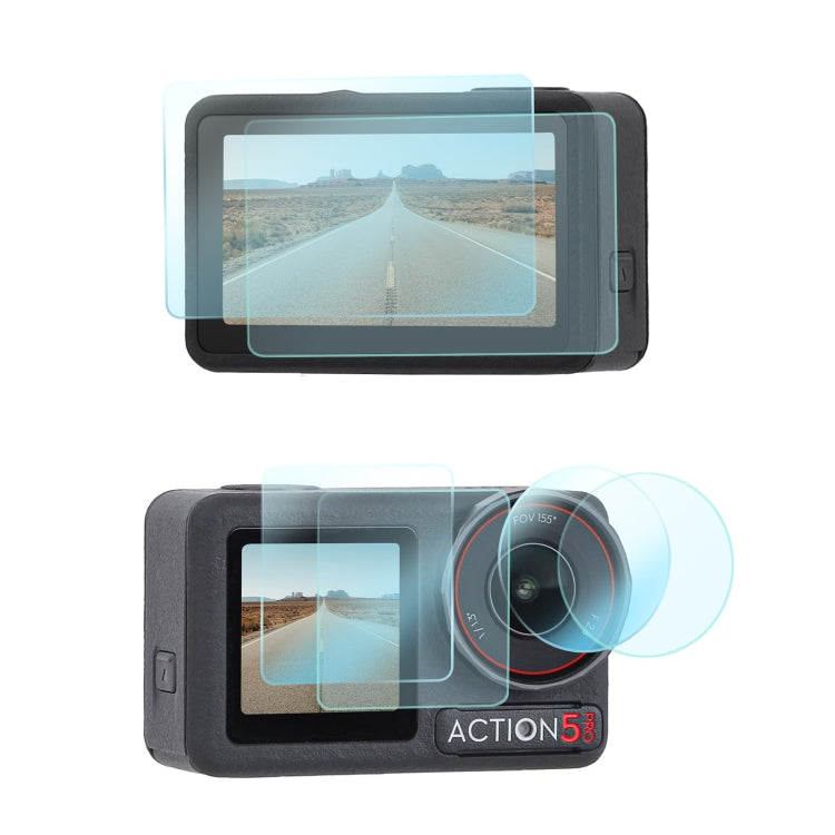 Lente Protector de 3 en 1 para pantalla delantera y trasera de Pro Sunnylife, película de vidrio templado, cantidad: 2 + 2 +…
