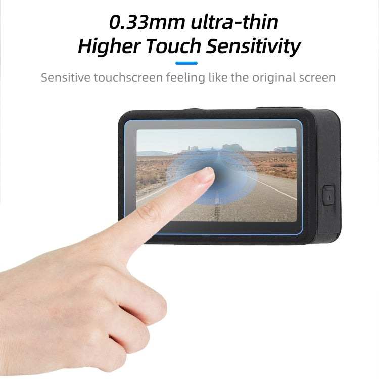 Lente Protector de 3 en 1 para pantalla delantera y trasera de Pro Sunnylife, película de vidrio templado, cantidad: 1 + 1 +…