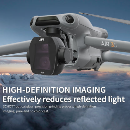 Filtro de lente para dron JSR CB Serie, filtro: CPL ajustable para DJI Air 3S — imagen 5