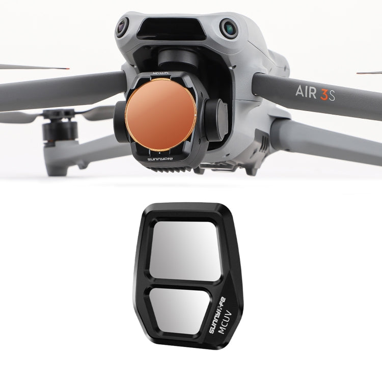 Filtro de lente para cámara Sunnylife, filtro: MCUV para DJI Air 3S