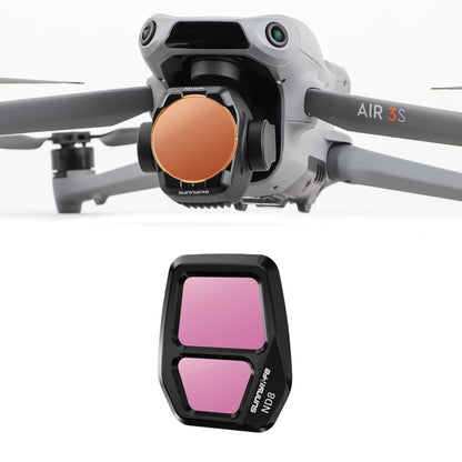 Filtro de lente para cámara Sunnylife, filtro ND8 para DJI Air 3S