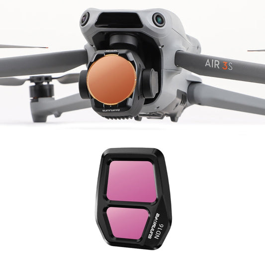 Filtro de lente para cámara Sunnylife, filtro ND16 para DJI Air 3S